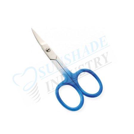 Professional Tower Pointed Green Curved Nail Scissors – Stainless Steel Manicure Scissors 
